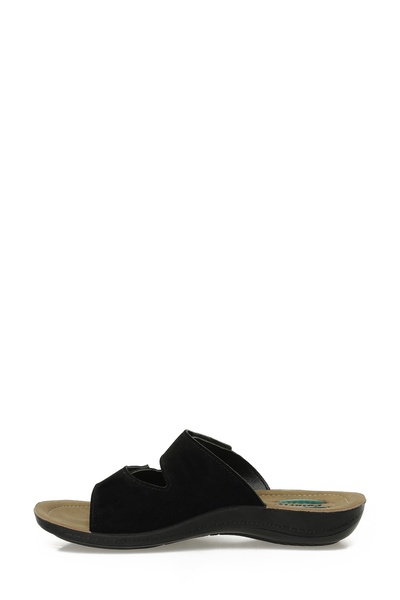 Polaris 609002.Z5PR Siyah Kadın Ev Terliği