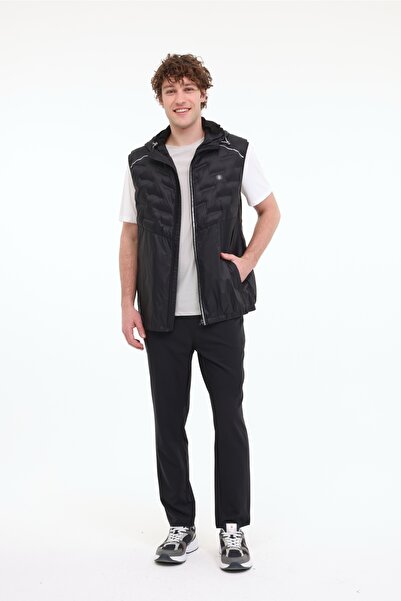 lumberjack ML JIM 4PRF1-02 5FX Siyah Erkek Yelek