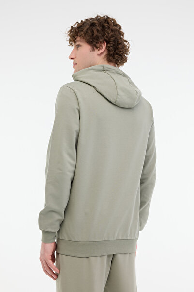 Kinetix MB 18SN87 5FX Haki Erkek Eşofman Üstü