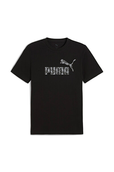 Puma Pólók, normál szabású, rövid ujjú, normál, kerek nyakú, kötött, terepmintás