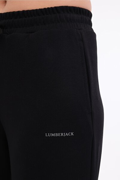 lumberjack WL CINZIA 22MS432 5FX Siyah Kadın Eşofman Altı
