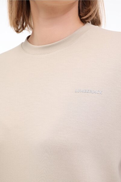 lumberjack Wl Gail 16Bt230 5Fx Khaki Women's Sweatshirt