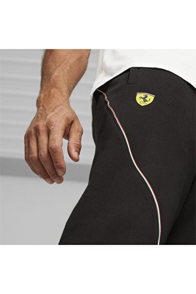Puma Ferrari Race Sweat Pants-PUMA Black Erkek Eşofman Altı