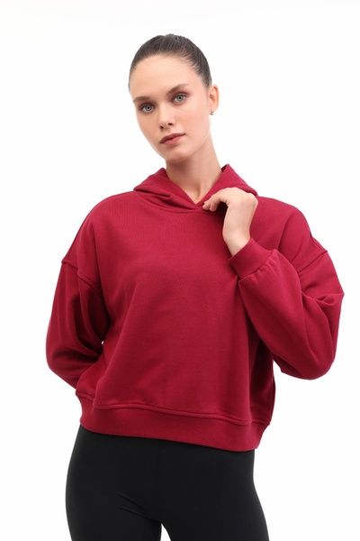 lumberjack Wb 17Ammy-K 5Pr Claret Red Women's Sweatshirt