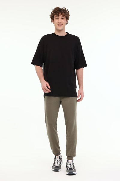 lumberjack ml Franco 11ff11 5fx Μαύρο ανδρικό κοντομάνικο μπλουζάκι