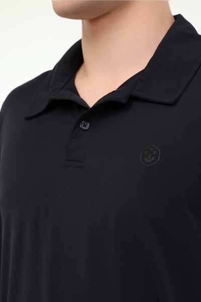 lumberjack ML ALSEN 15ELG2-450 5FX Μαύρο ανδρικό μακρυμάνικο μπλουζάκι