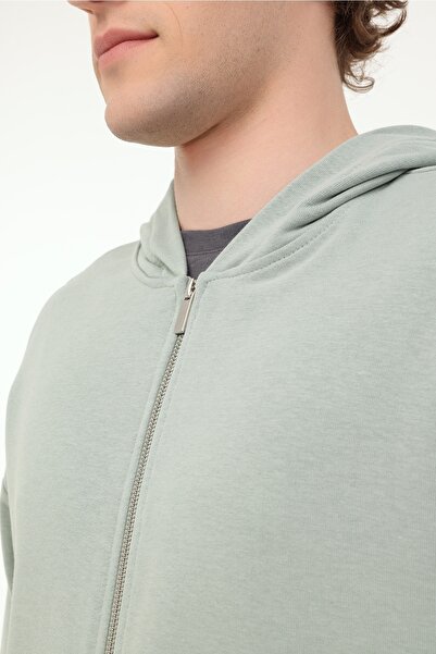 lumberjack MB ROS 18HS112 5FX PASTEL HAKI Erkek Eşofman Üstü