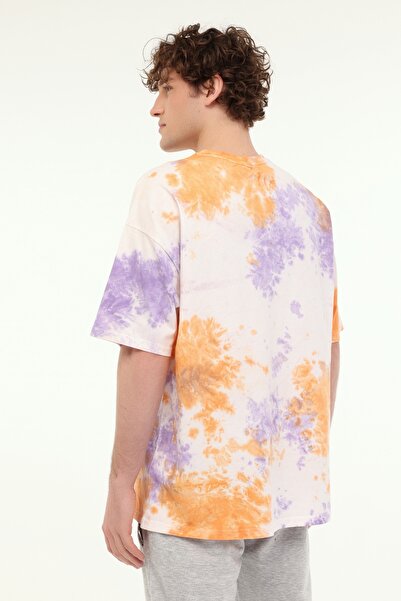 lumberjack Ανδρικό κοντομάνικο μπλουζάκι ML FRANCO 11FF25 5FX Ecru