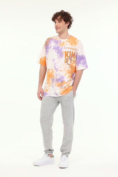 lumberjack ML FRANCO 11FF25 5FX Ekru Erkek Kısa Kol T-Shirt