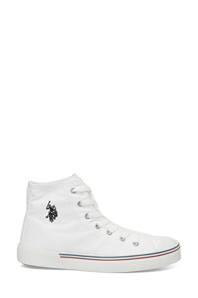 U.S. Polo Assn. PENELOPE HIGH 5FX Beyaz Kadın Sneaker