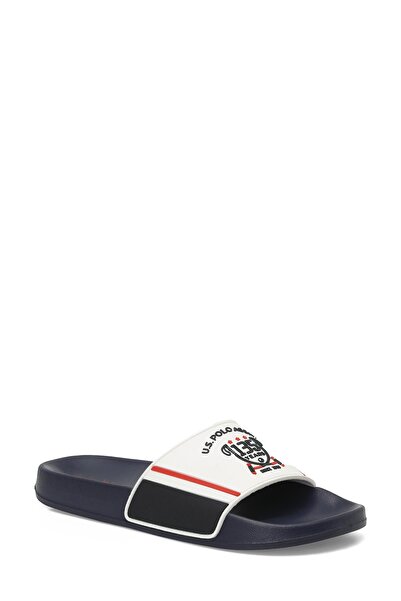 U.S. Polo Assn. Dusen 5Fx White Men's Slippers