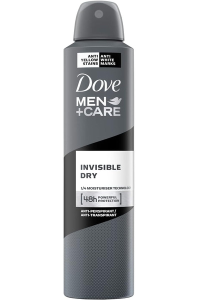 Dove Men's Deodorant Spray Invisible Dry X3