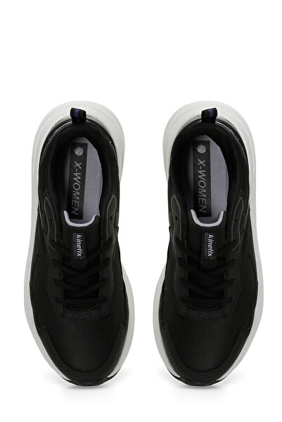 Kinetix Oliwa Pu W 4Pr Black Women's Running Shoes