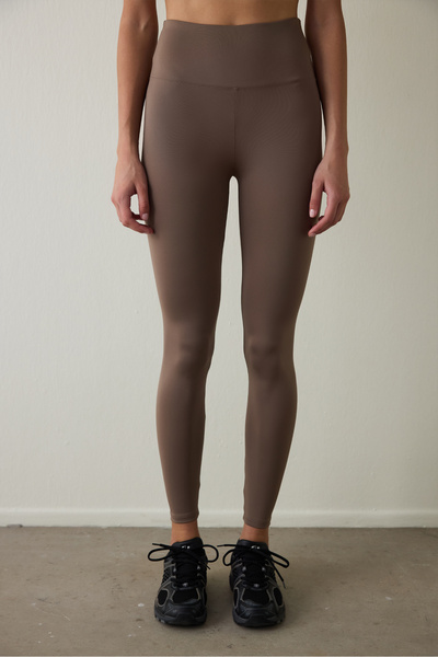 Leggings kaki Smooth Feel cu talie înaltă