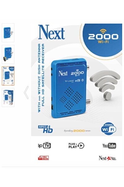Genel Markalar Next 2000 Çanaklı - Çanaksız Dahili Wi-fi Full Hd Uydu Alıcı