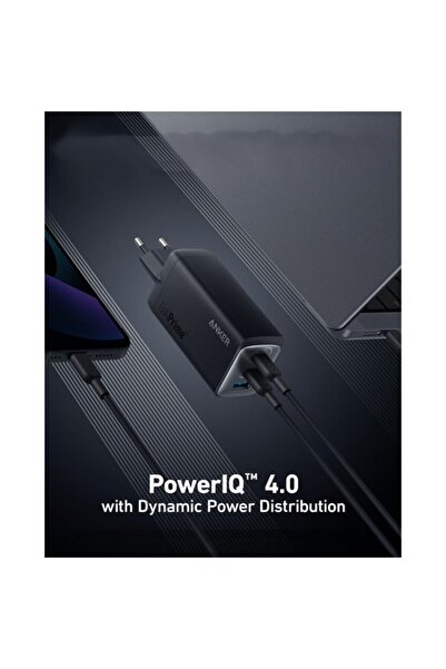 Anker 737 GaNPrime 120W USB-C Şarj Cihazı GaN II PPS Destekli Type-C Hızlı Şarj Adaptörü- A2148