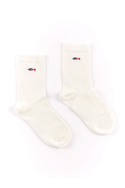 Faik Sönmez Balık Jakarlı Soket Çorap W26CRP003