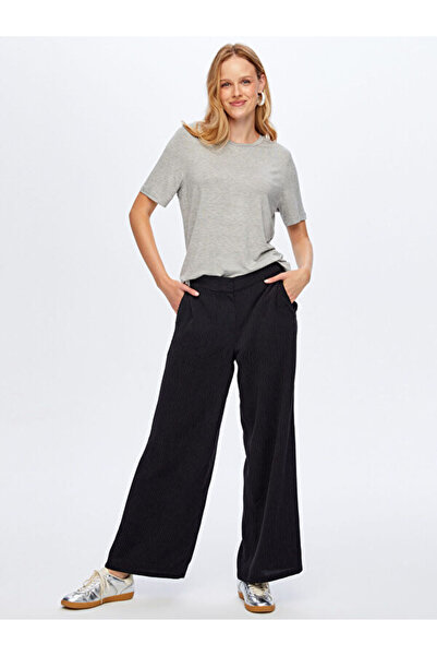 Faik Sönmez Yuvarlak Yaka Kısa Kol T-Shirt W26TSH009