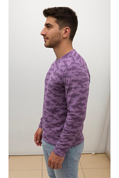 AXXEL Erkek Lila Sweatshirt-W1083