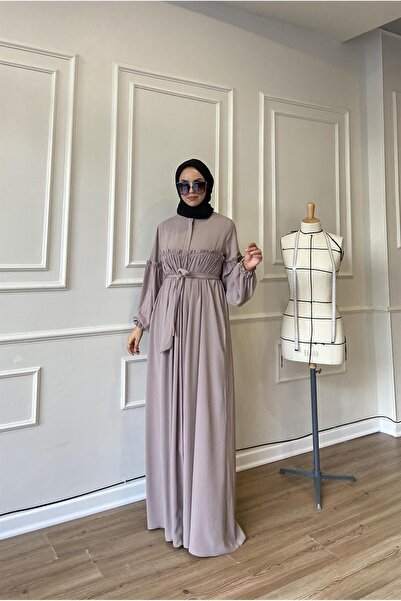 Berel Moda Hüma Ferace Μπεζ