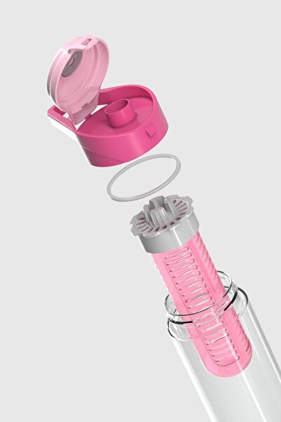 Renga Juno 630 ml Tritan Detox Bottle 911046 Fuchsia-Powder