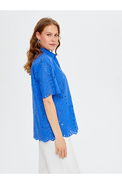 Faik Sönmez Τούνικ με κέντημα Resort Brode S25TNK024