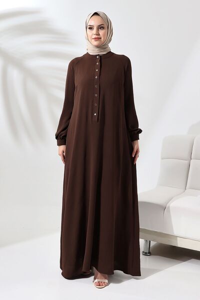 Berel Moda Φόρεμα με κουμπωτά