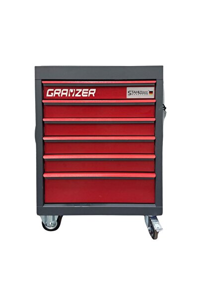 GRAYZER GSTH215P 6 Çekmeceli Dolu Takım Arabası 261 Parça (Takımlar Stahlmayer)