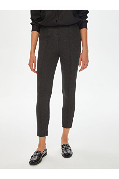 Faik Sönmez Önü Dikişli Paçası Fermuar Detaylı Tayt 69516