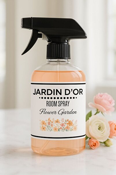 JARDIN D'OR Flower Garden Room Spray Çiçek Bahçesi Oda Spreyi 500 ml Oda Koku...