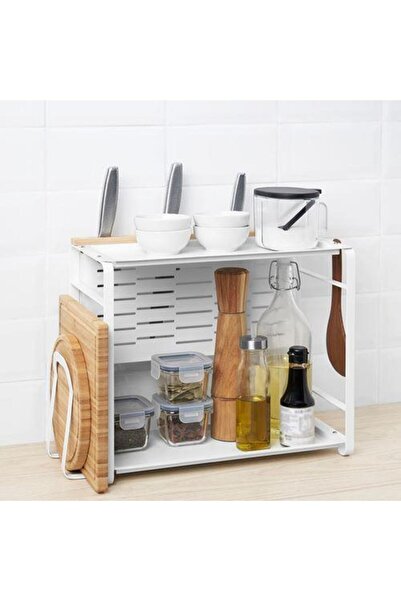 IKEA tezgah üstü düzenleyici, beyaz, 40x21 cm