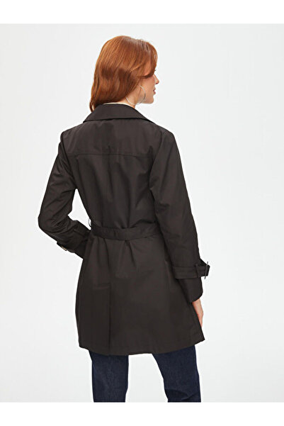 Faik Sönmez Kareli Astarlı Trençkot 69527