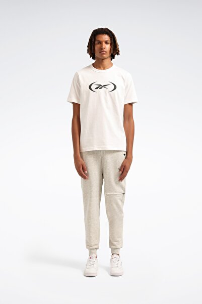 Reebok Ανδρικό παντελόνι PHAM JOGGER Λευκό