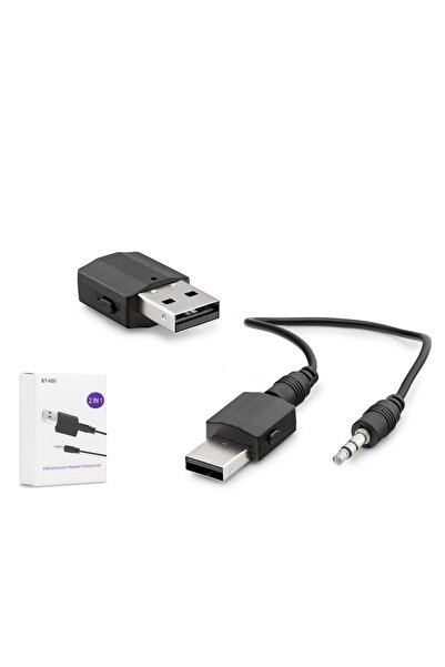 emrebilisim Bt600 Transmıtter Receıver Aux Çıkışlı Bluetooh 5.0 Usb Alıcı Ver...