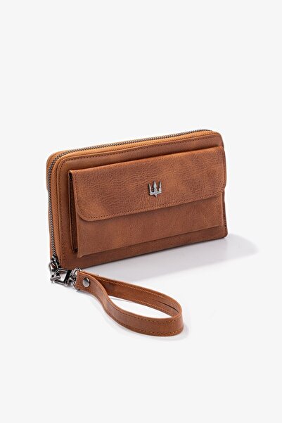 Getto Deri Palermo Hakiki Deri Kişiye Özel İsim Baskılı Portföy Cüzdan