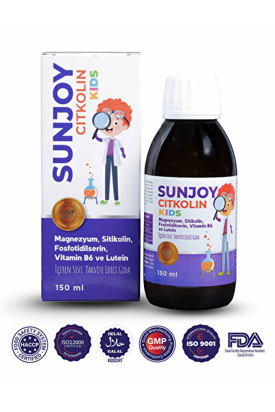 SUNJOY Citkolin Kids Şurup