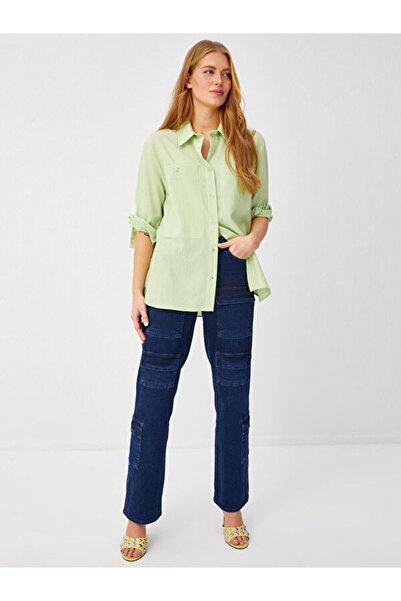 Faik Sönmez Λεπτομερής χιτώνας με υφή με κουμπιά 68689