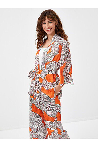 Faik Sönmez Soyut Desen Kimono 68493