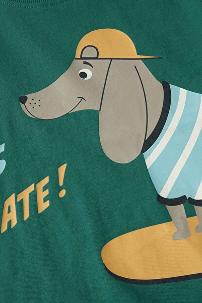 Name it Tričko Erkek Deep Jungle