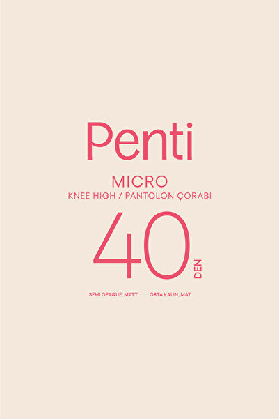 Penti Micro 40 sötétkék nadrág zokni