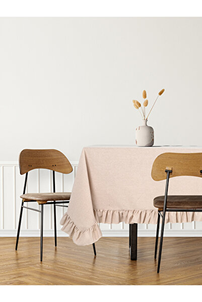 fersuay مفرش طاولة مربع من الكتان والقطن من بولدان