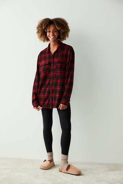 Penti Rose Checked Pijama Üstü