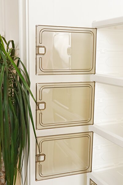 EVLE 6 Katlı Katlanabilir Ayakkabılık, Modüler Ayakkabı Dolabı, Portatif Düzenleyici, Beyaz