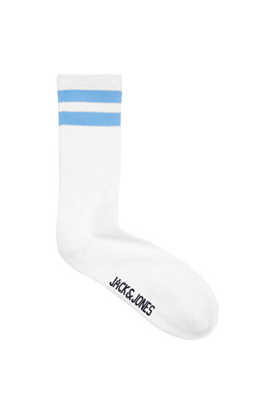 Jack & Jones Tennis Men's White Socks (12228604-Msp)