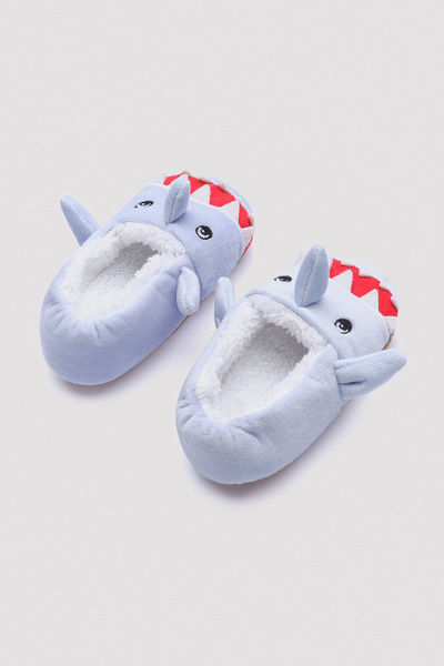 Penti Boy's Shark Light Blue Booties Socks