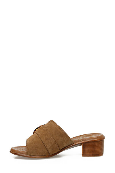 Polaris 5 Nokta 105499.SZ5FX Taba Kadın Terlik