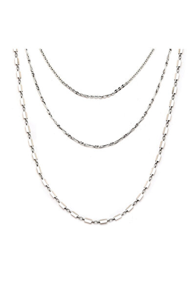 Mon Reve Chains Gümüş Kaplama Zincir Kolye