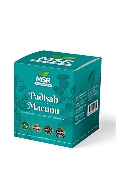 MSR BİTKİSEL DOĞAL ÜRÜNLER PADİŞAH ATOM KUVVET, MACUNU 240g