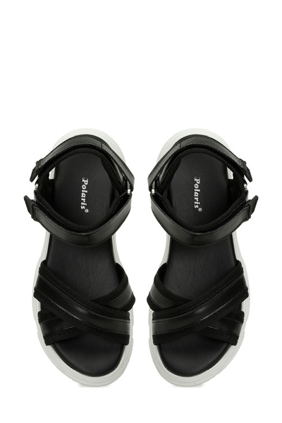 Polaris 325627.Z 5FX Siyah Kadın Spor Sandalet