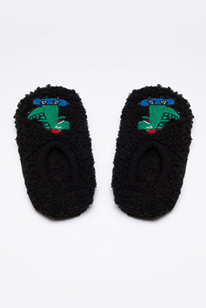 Penti Чорні шкарпетки для хлопчиків з малюнком динозаврів
